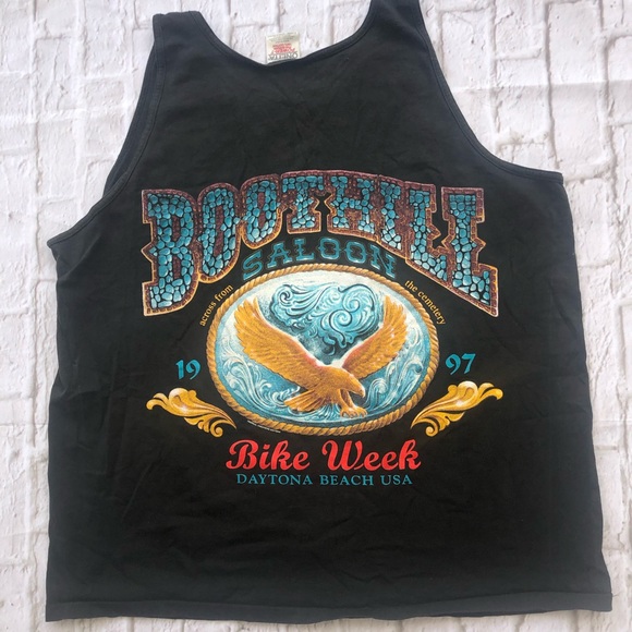 Vintage Other - 1997 men’s Bike Week tank size XL